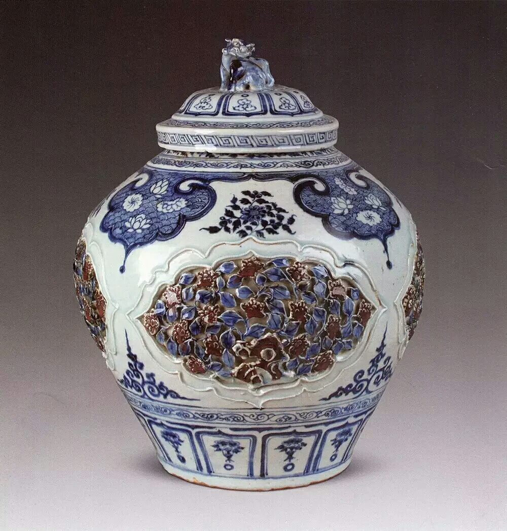 七百年青花你从哪个角度看？