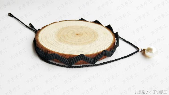 锁骨链编法教程大全,手工编织双层锁骨链绳子教程