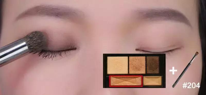 简单四步教你眼影的日常画法,平价又好用的新手眼影画法