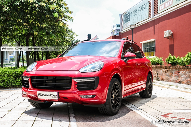 保时捷卡宴2020款gts轮毂改装,保时捷卡宴gts改碳纤维包围