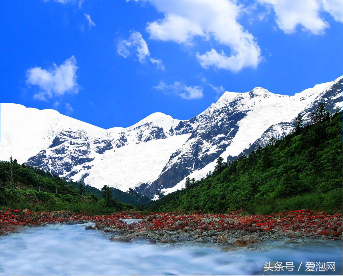 燕子沟冰川漂亮吗,燕子沟冰川