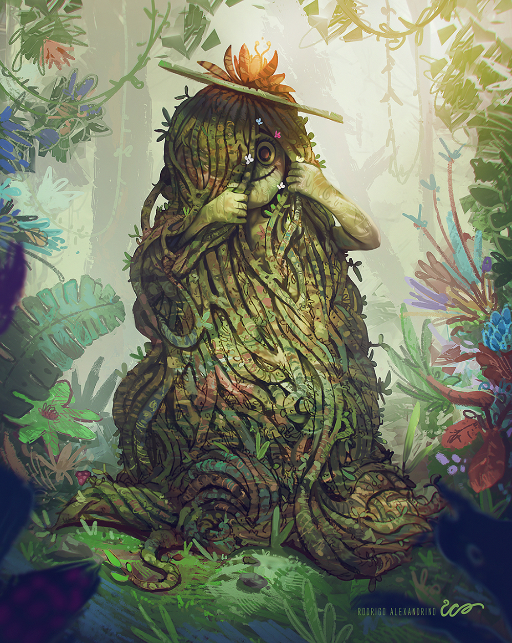 插画procreate绘画教程,rodrigo插画大全