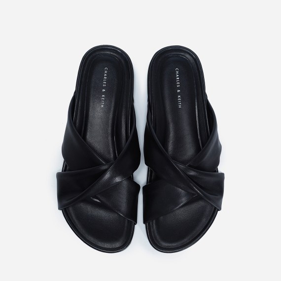 露趾半拖鞋夏日懒人凉拖,无跟洋气时髦拖鞋