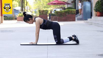 只要练腹肌动作就会练到腹横肌,简单的腹肌马甲线人鱼线训练