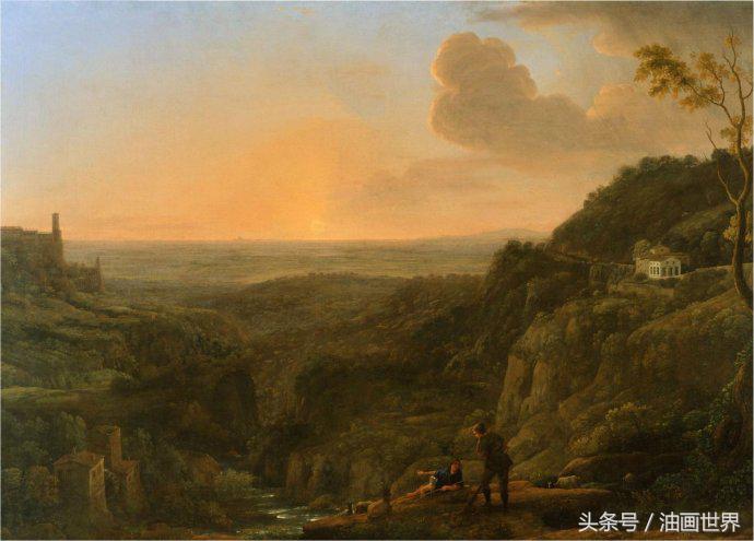 克洛德油画作品欣赏,克劳德洛兰的艺术追求