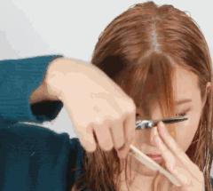 一招教你剪空气刘海,中分狗啃式空气刘海