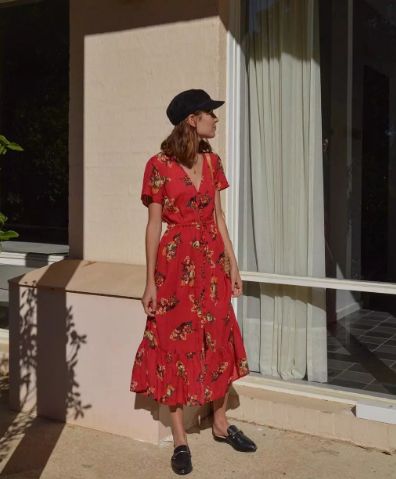 刘诗诗穿起今年最流行的连衣裙,打底连衣裙秋冬高级感刘诗诗同款