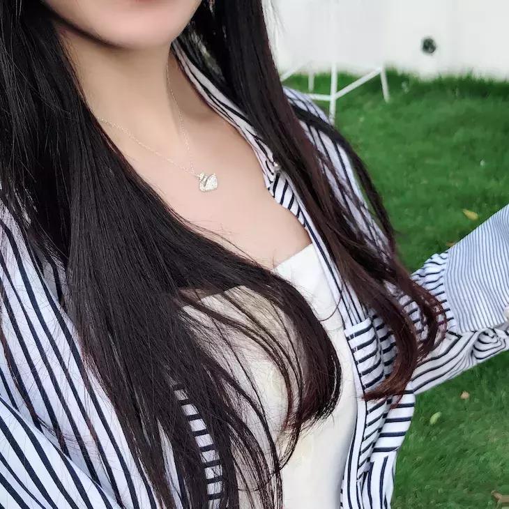 施华洛红天鹅项链,施华洛时尚白天鹅项链