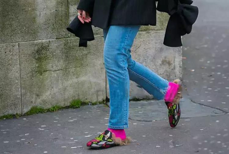 袜子鞋是怎么流行的,潮流风袜子