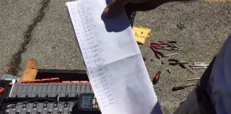 万用表如何测试动力电池,动力电池维修教程