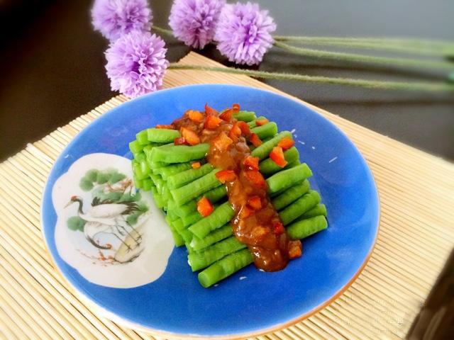 凉拌豇豆做法酸辣贵州,豇豆凉拌菜做法夏季