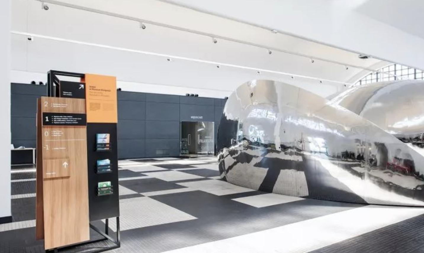 创意指示牌图片大全,请上二楼指示牌创意