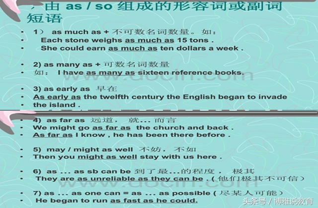 全面解析形容词副词基础知识和重要考点