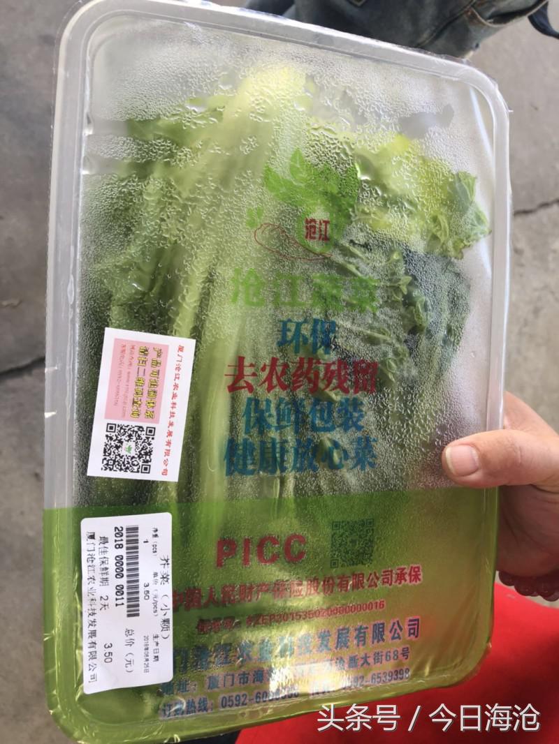 全国唯一！海沧这个地方生产的蔬菜，“洗澡”以后就能直接下锅