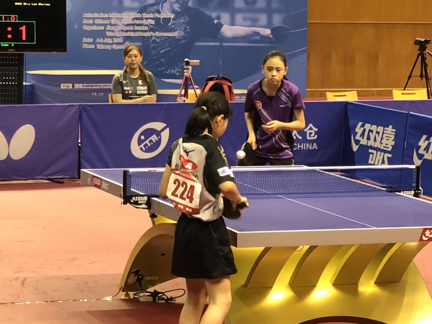 张本美和中国选手比赛视频,张本美对中国选手