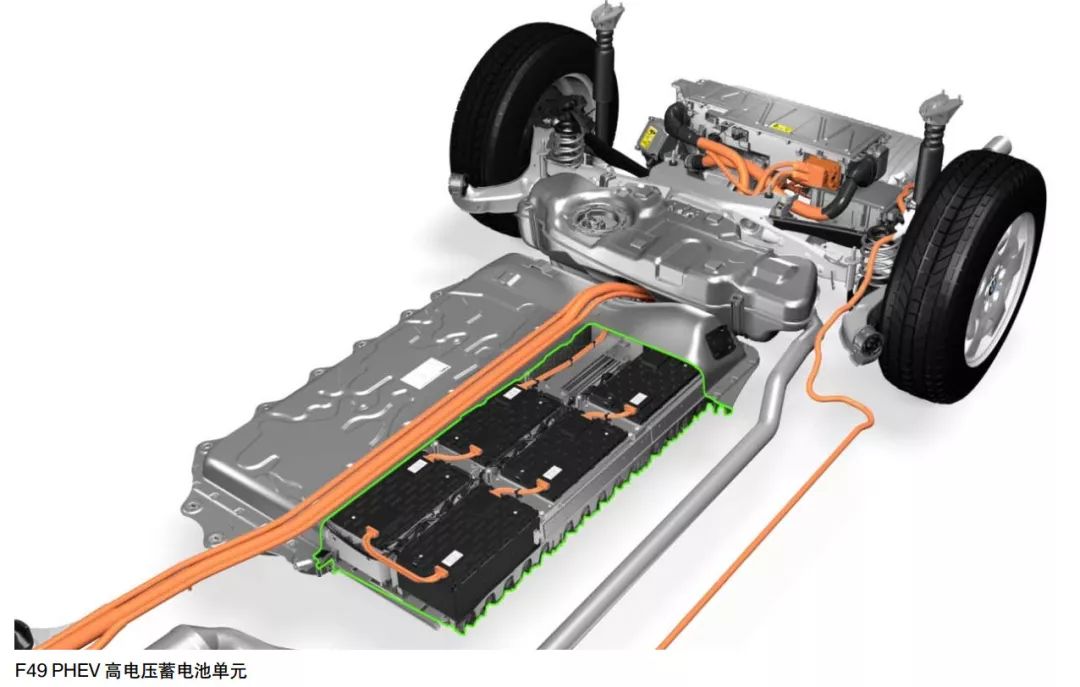 宝马f49油电混合,宝马f49phev高温冷却回路
