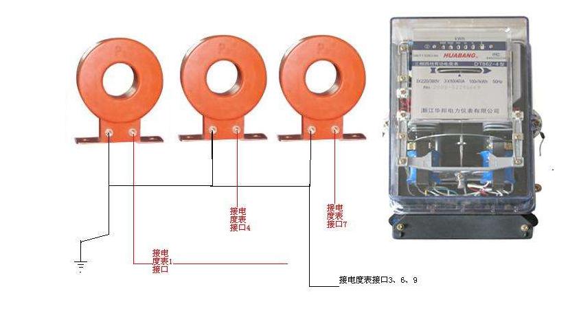 三相四线预付费电表接线视频,三相四线制预付费互感器电表接线