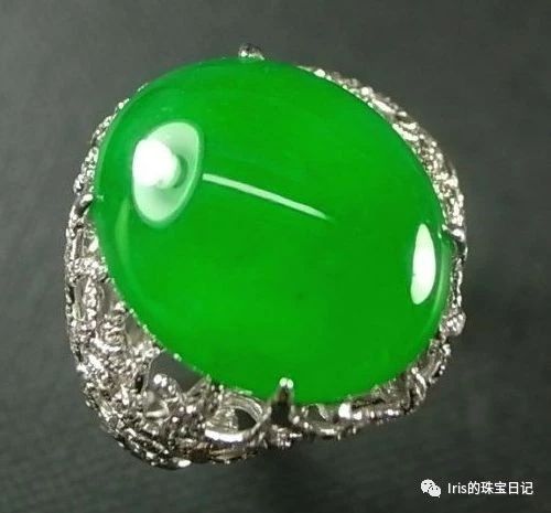 翡翠蓝水和飘花哪个好,飘花蓝水翡翠如意