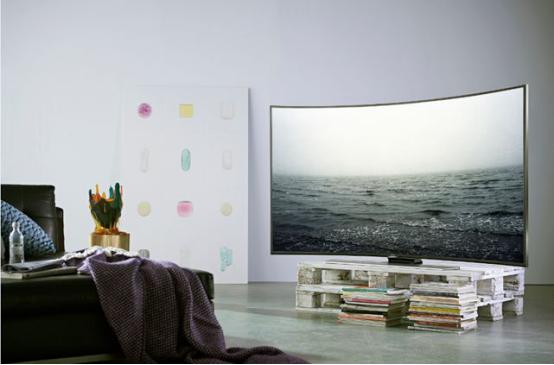 超薄电视极简风格,客厅电视超薄