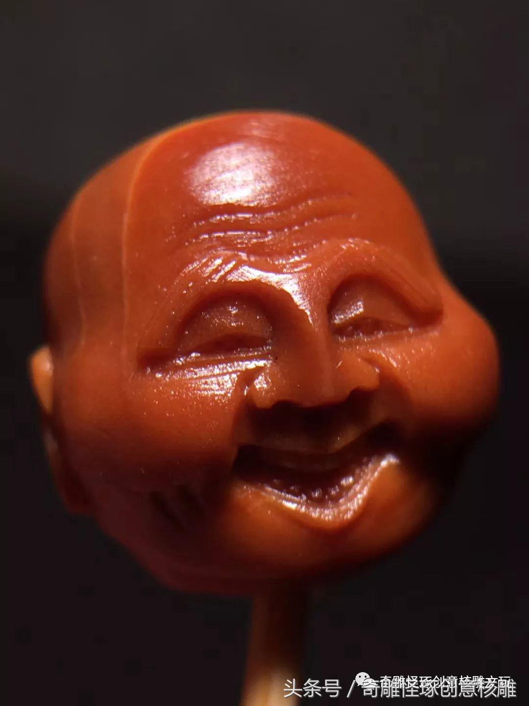 世界顶级极品橄榄核雕十八罗汉,知翠轩橄榄核雕双面十八罗汉价格