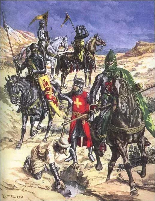 十字军东征路线,十字军从哪里出发