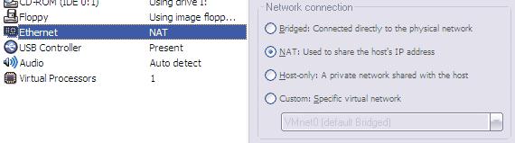 vmware虚拟机nat和桥接区别,vmware桥接nat是什么意思