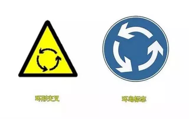 科目一易混淆标志,容易混淆的交通标志标线大全