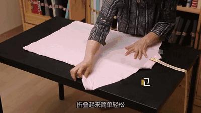 10秒叠衣，1秒取衣，衣服像书一样整齐竖立！