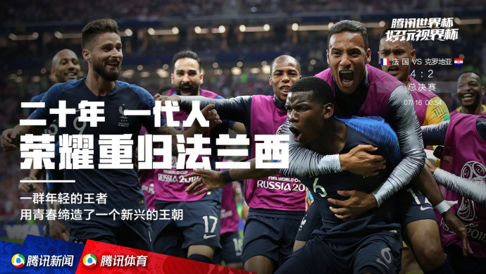 世界杯法国队夺冠,世界杯借势海报