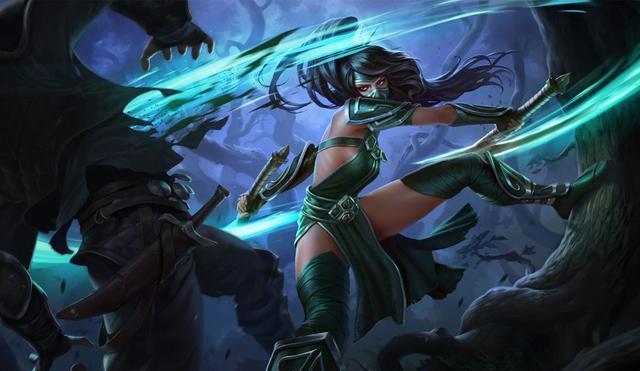 阿卡丽背后故事,慎和阿卡丽合作