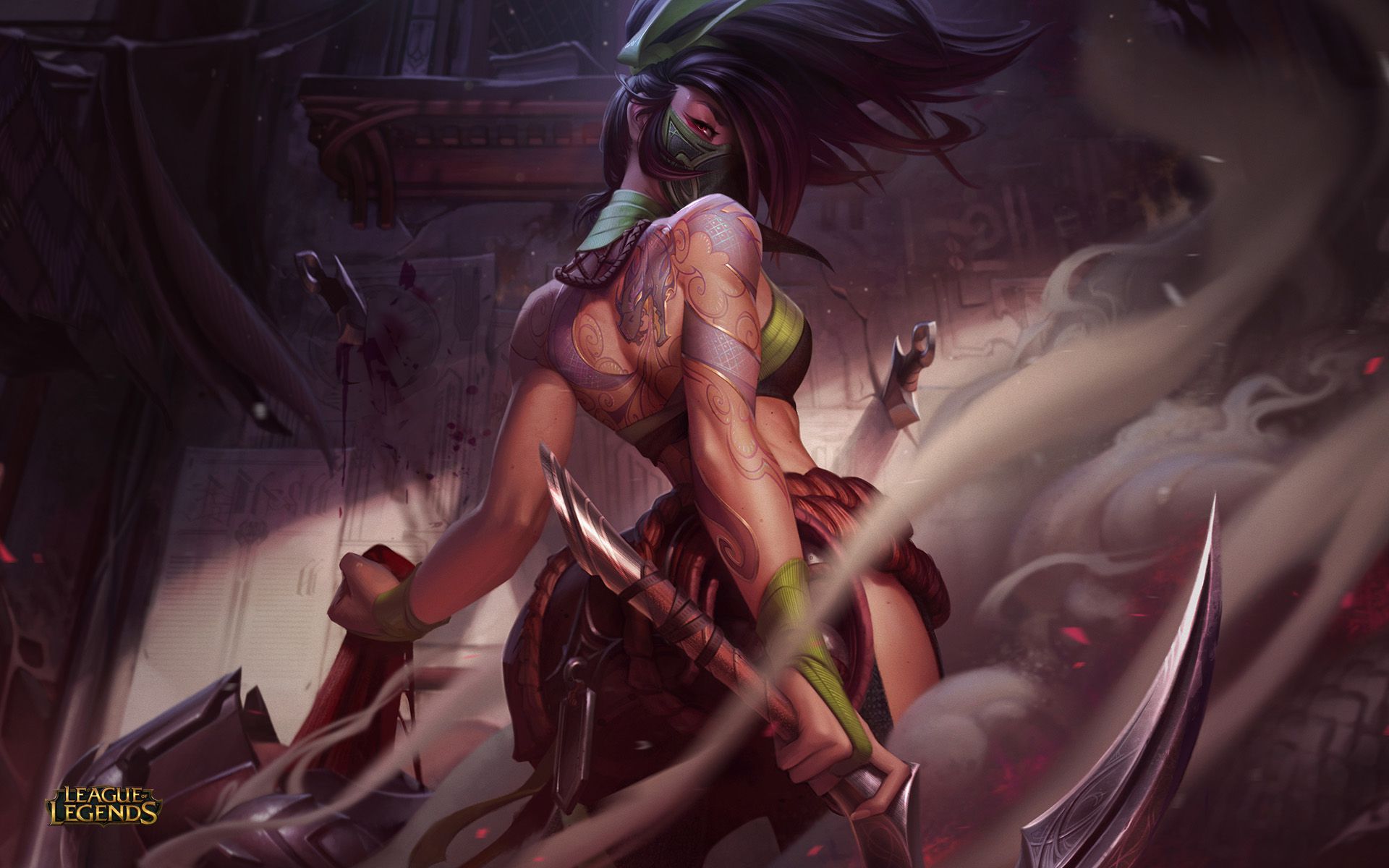 英雄联盟阿卡丽皮肤合集,阿卡丽重做技能预览