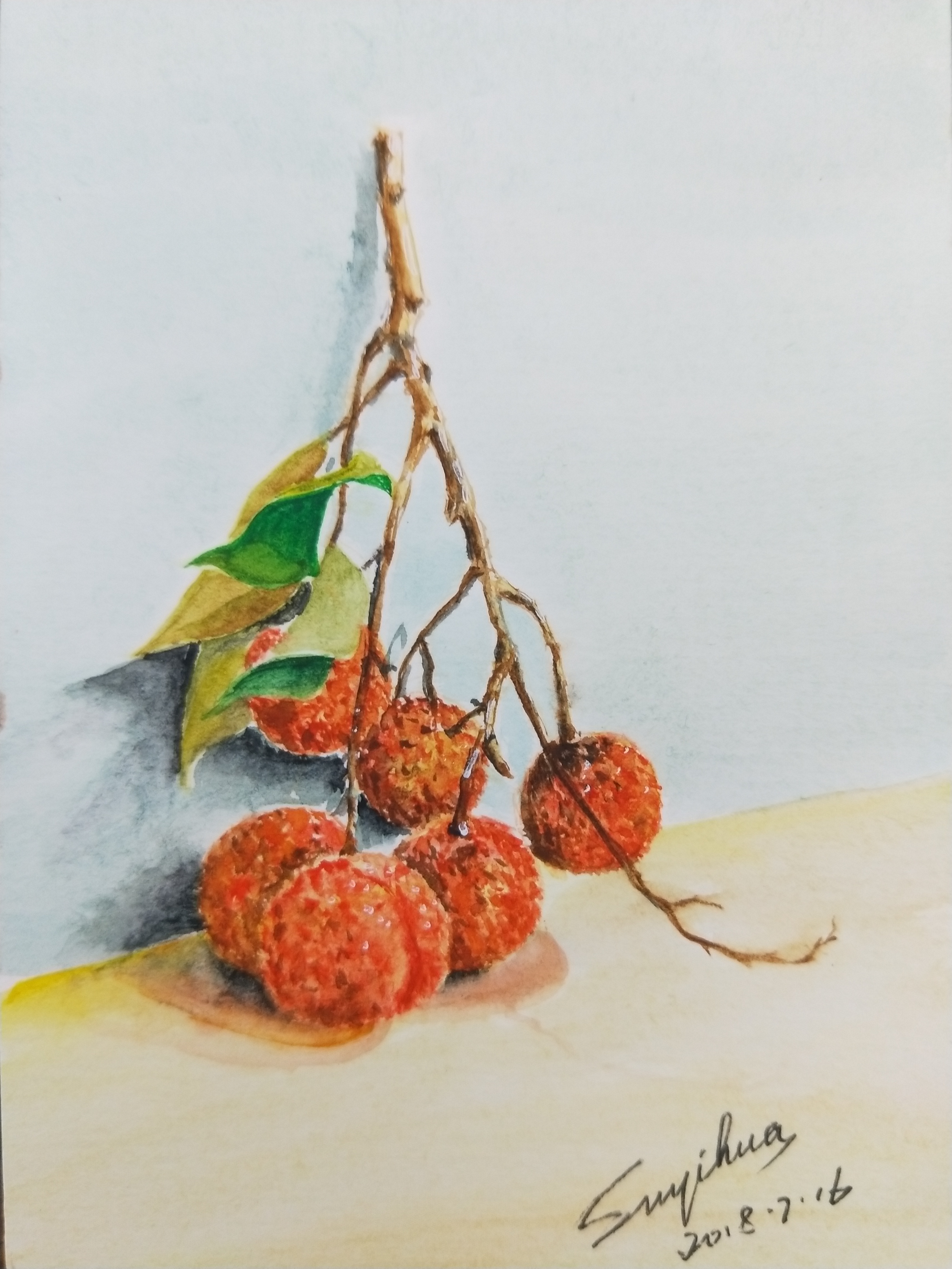 幸福原创画吧画友（7月17日）习作分享