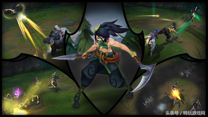 lol拳头正确改动,暗影之拳阿卡丽重做前高清图片