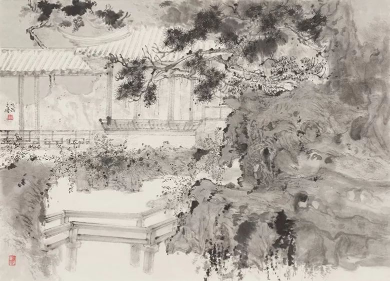 “问园姑苏”——园林采风创作十二人联展「江南收藏展会活动」