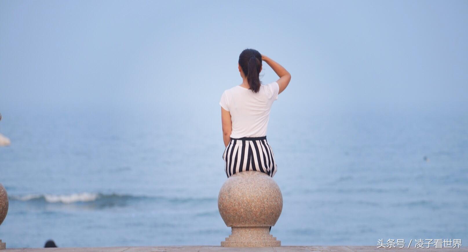 沙滩拾贝壳景区,沙滩花海美景