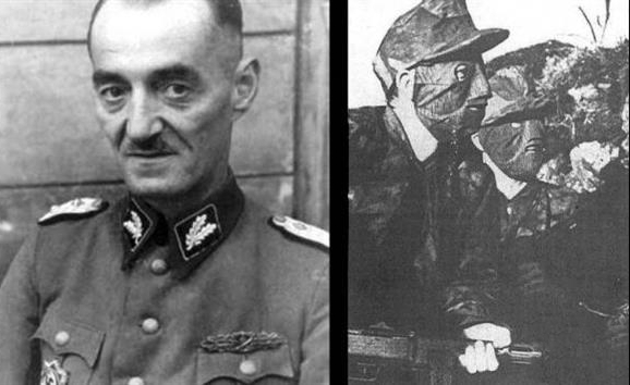 *党**卫军里有名的恶棍，他的部队全由罪犯组成，劣迹斑斑、臭名昭著