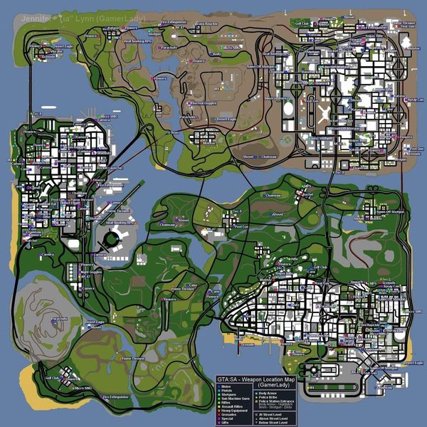 gta圣安地列斯十大恐怖彩蛋位置,圣安地列斯里面的隐藏彩蛋在哪里