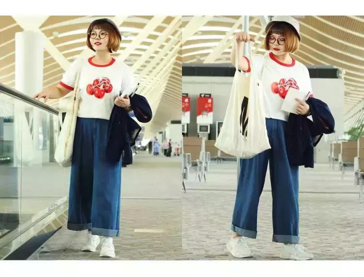 154矮胖妹，首尔之旅凭借6套优衣库被人疯狂搭讪！