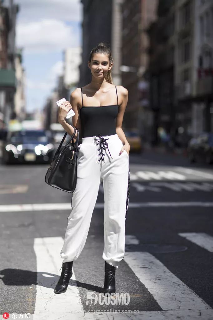 时髦的灯笼裤,洋气时髦的灯笼裤