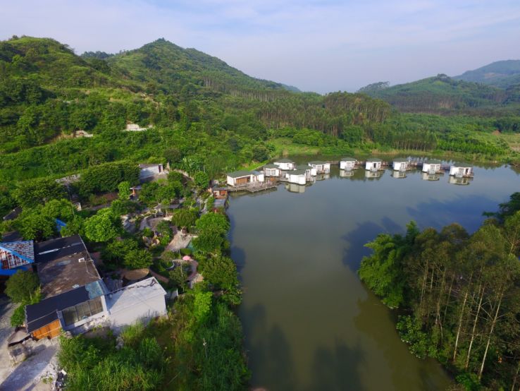 清远大角禾场生态温泉民宿,清远止林温泉度假民宿