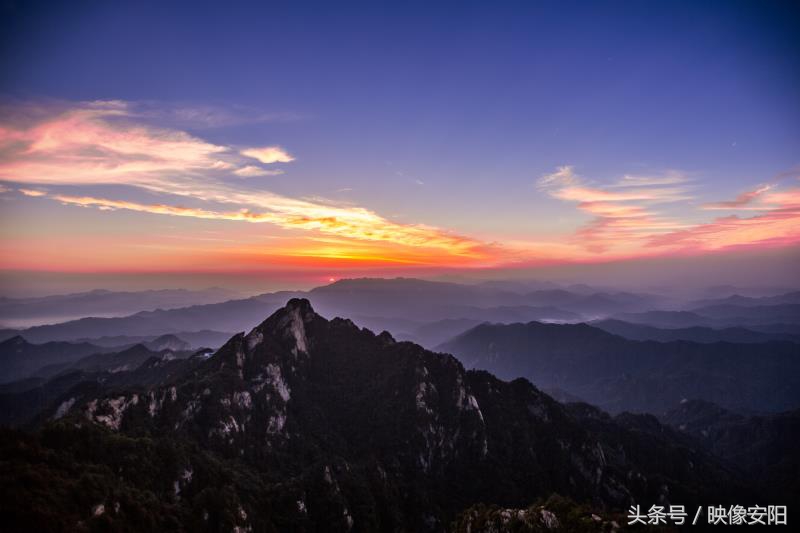 河南洛阳白云山景区,河南旅游白云山