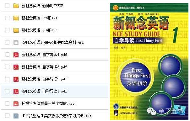 新概念英语学习全套资料打包,零基础学新概念英语1-4册