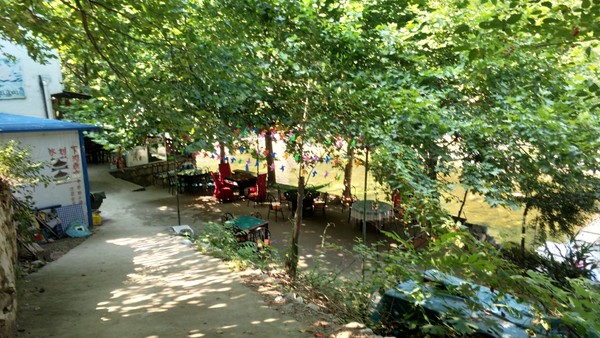 高冠瀑布风景,高冠瀑布游记