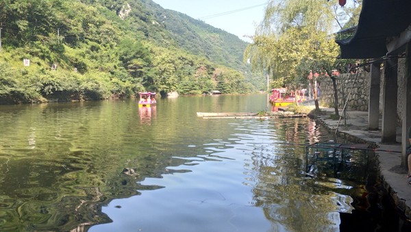 高冠瀑布风景,高冠瀑布游记