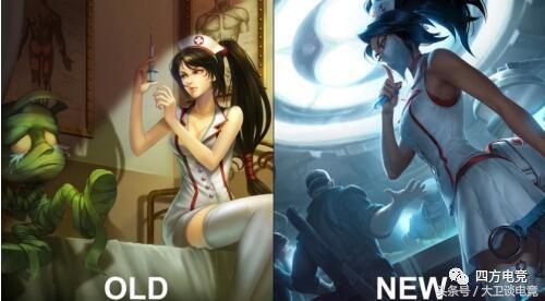 英雄联盟阿卡丽皮肤大全,阿卡丽护士皮肤原画