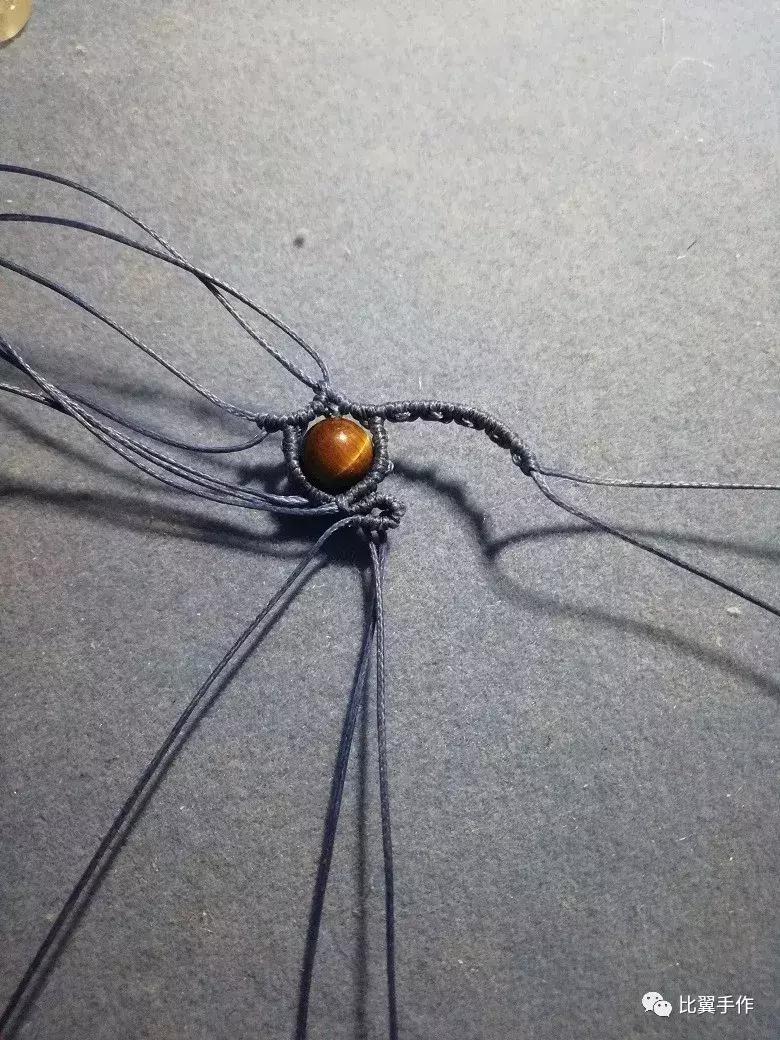 妡——有孔吊坠编制（比翼手作）