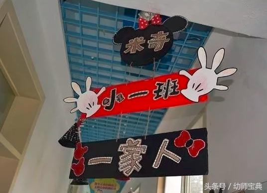 米奇英式风格环创,米奇城堡主题环创