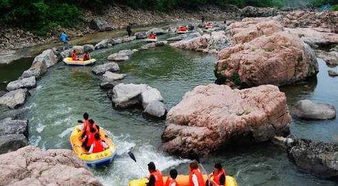 刺激的漂流全程,凉爽刺激的漂流
