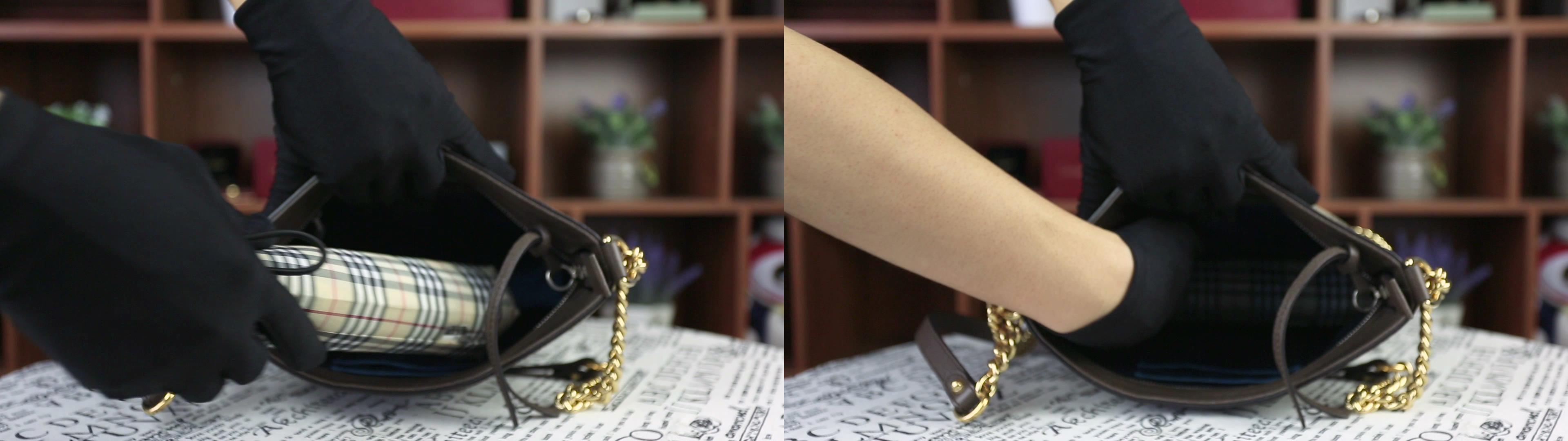 古驰gucci酒神包设计独特,gucci酒神包虎头不贴合