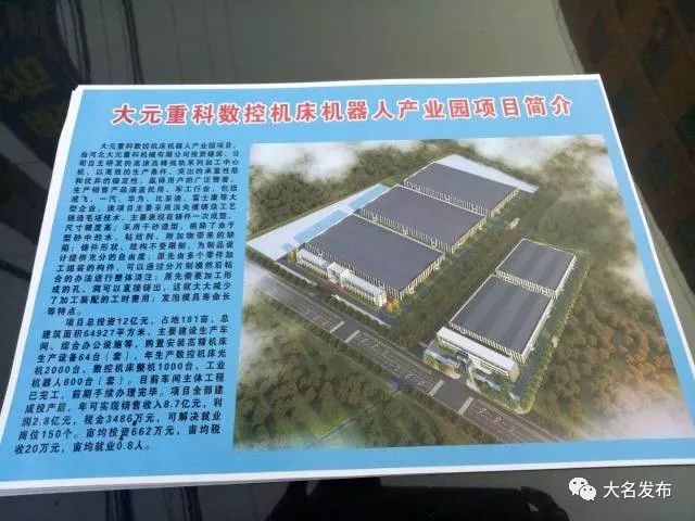 今年咱大名投资上亿的大项目、好项目，你知道几个？